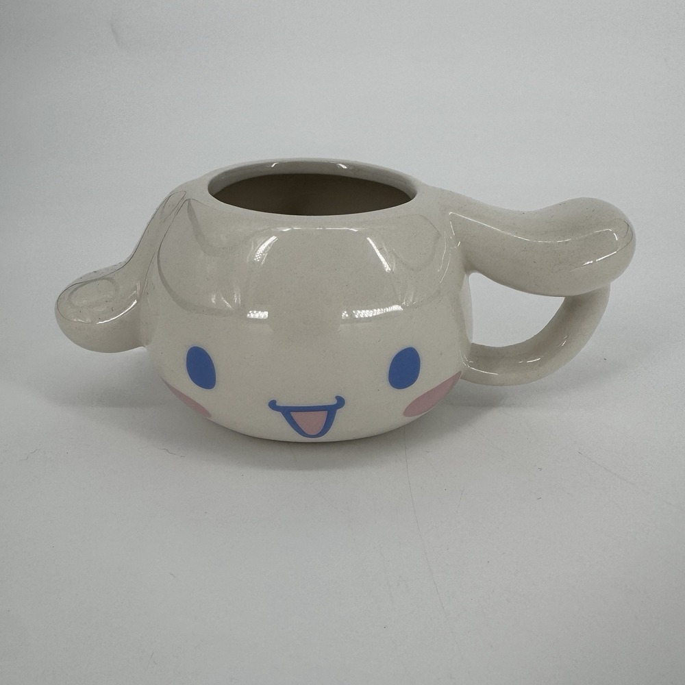 Silver‎ Buffalo Sanrio Cinnamoroll 3D Sculpted Ceramic Mug 15oz Coffee Cup